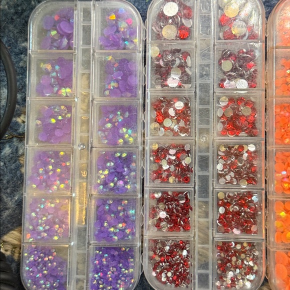 Multi-Color Rhinestone mix- Assorted Colors - Picture 4 of 6